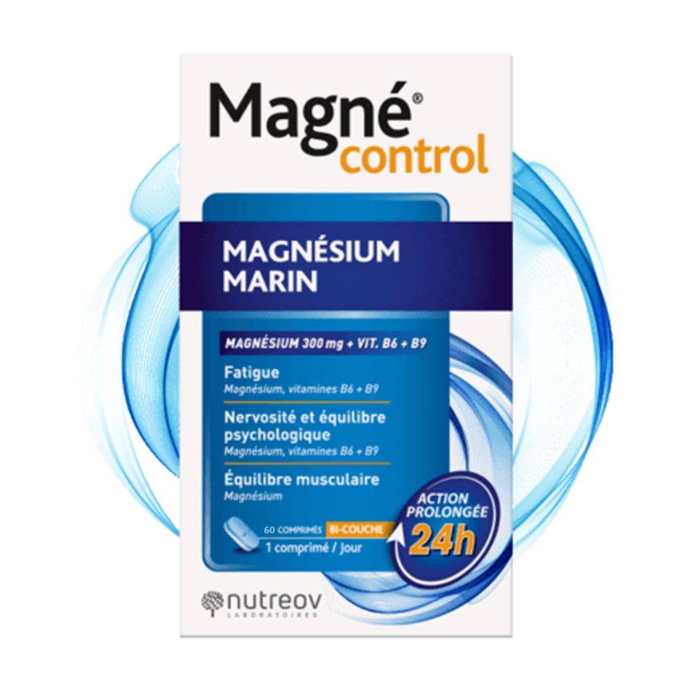 Nutreov Magnécontrol Magnesio marino 60 Comprimidos