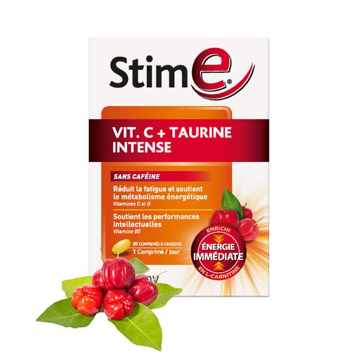 Vitamina C + Taurina Intensa 30 Comprimidos Nutreov