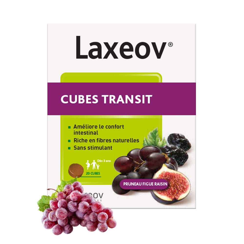 Nutreov Laxeov Laxeov Transito Ciruela, Higo, Uva 20 Cubitos 20 cubes