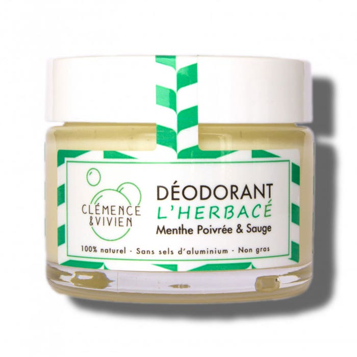 Desodorante Natural Crema Con Aceites Esenciales Clemence & Vivien 50g Clemence&Vivien