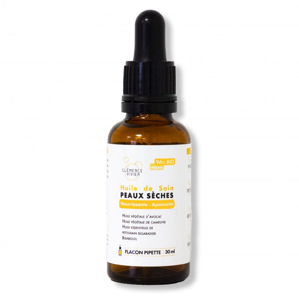 Clemence&Vivien Aceite nutritivo para pieles secas 30ml