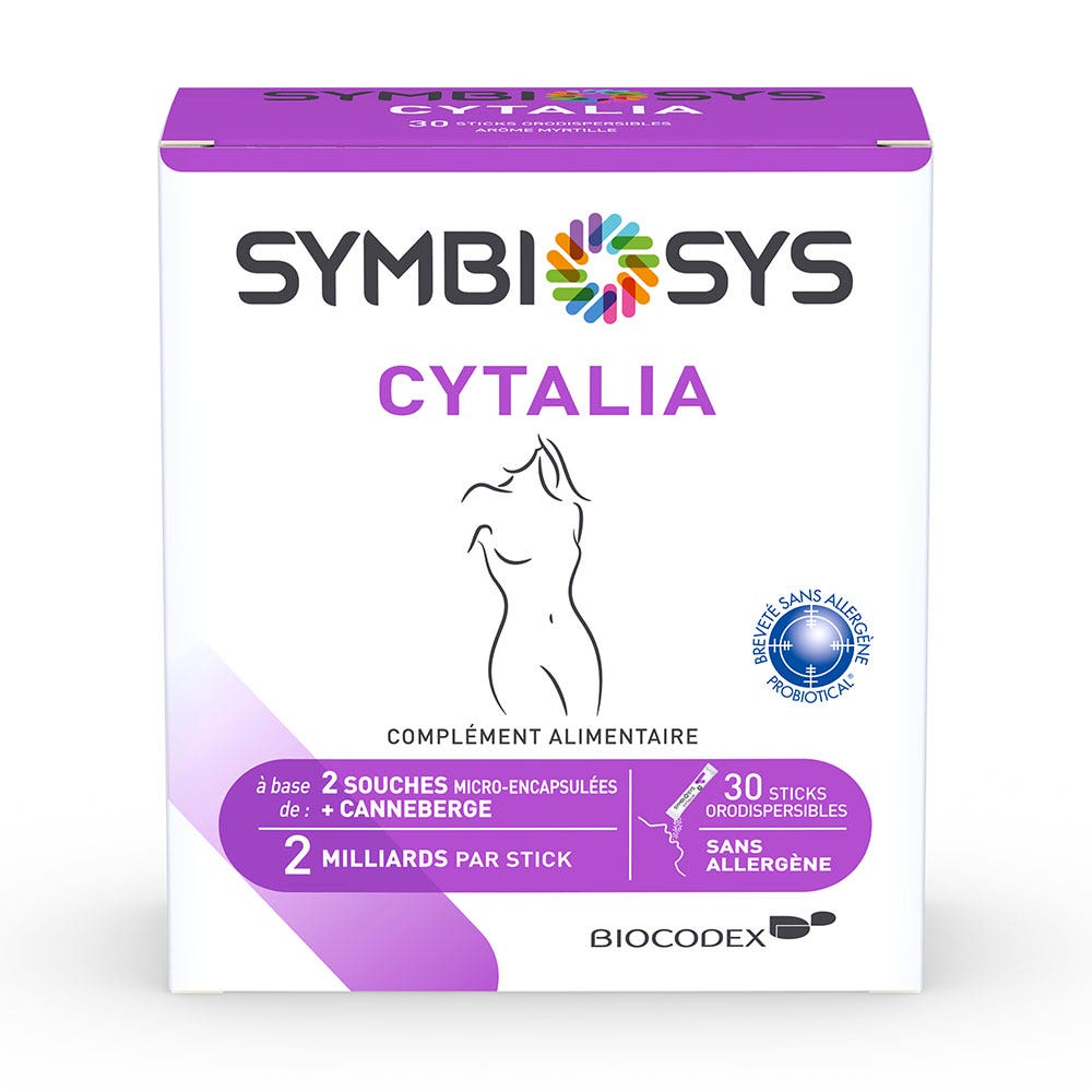 Symbiosys Cytalia con Arándano rojo 30 Barritas bucodispersables
