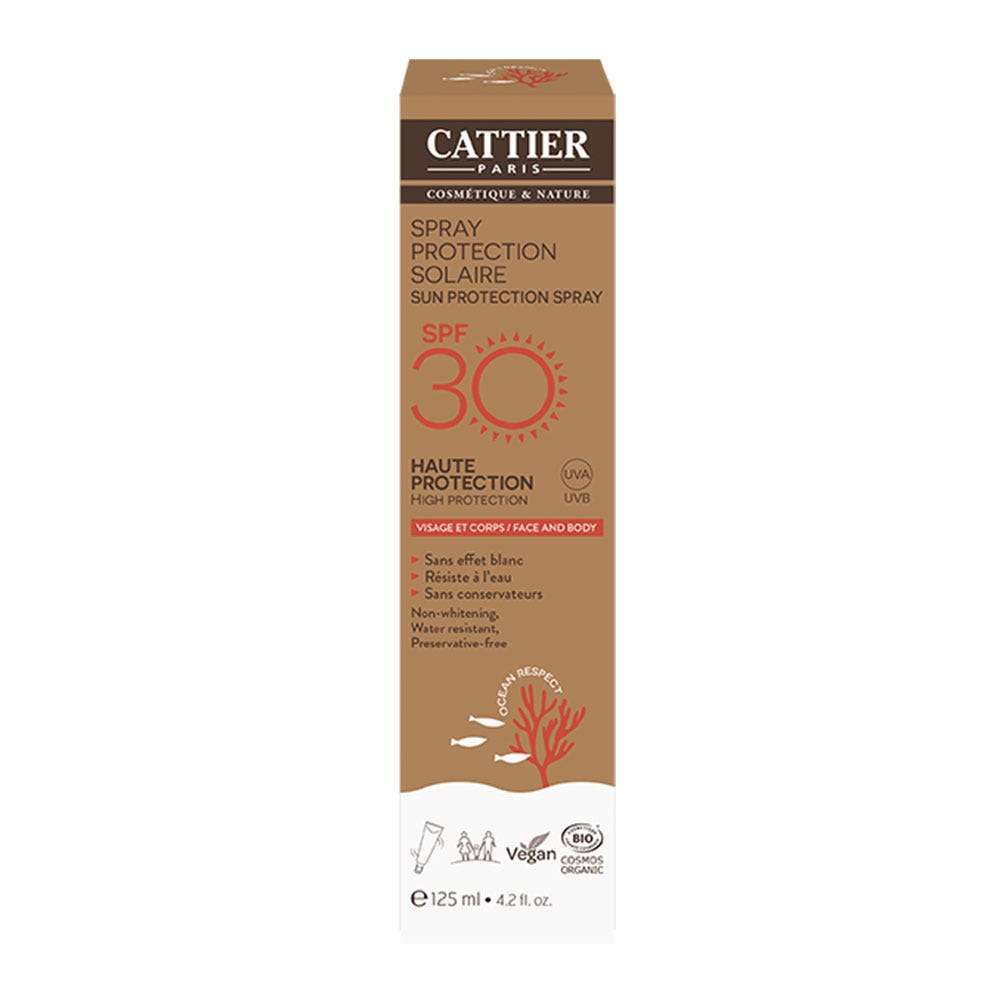Cattier Spray protección solar SPF30 bio 125ml