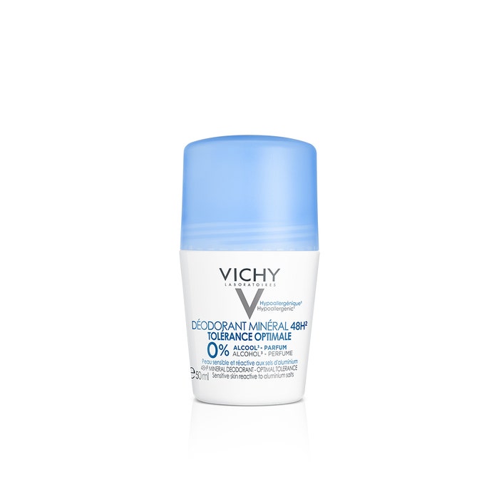 Vichy Desodorante Tolerance Optimale 48h Pieles Sensibles Roll-on Mineral 50ml