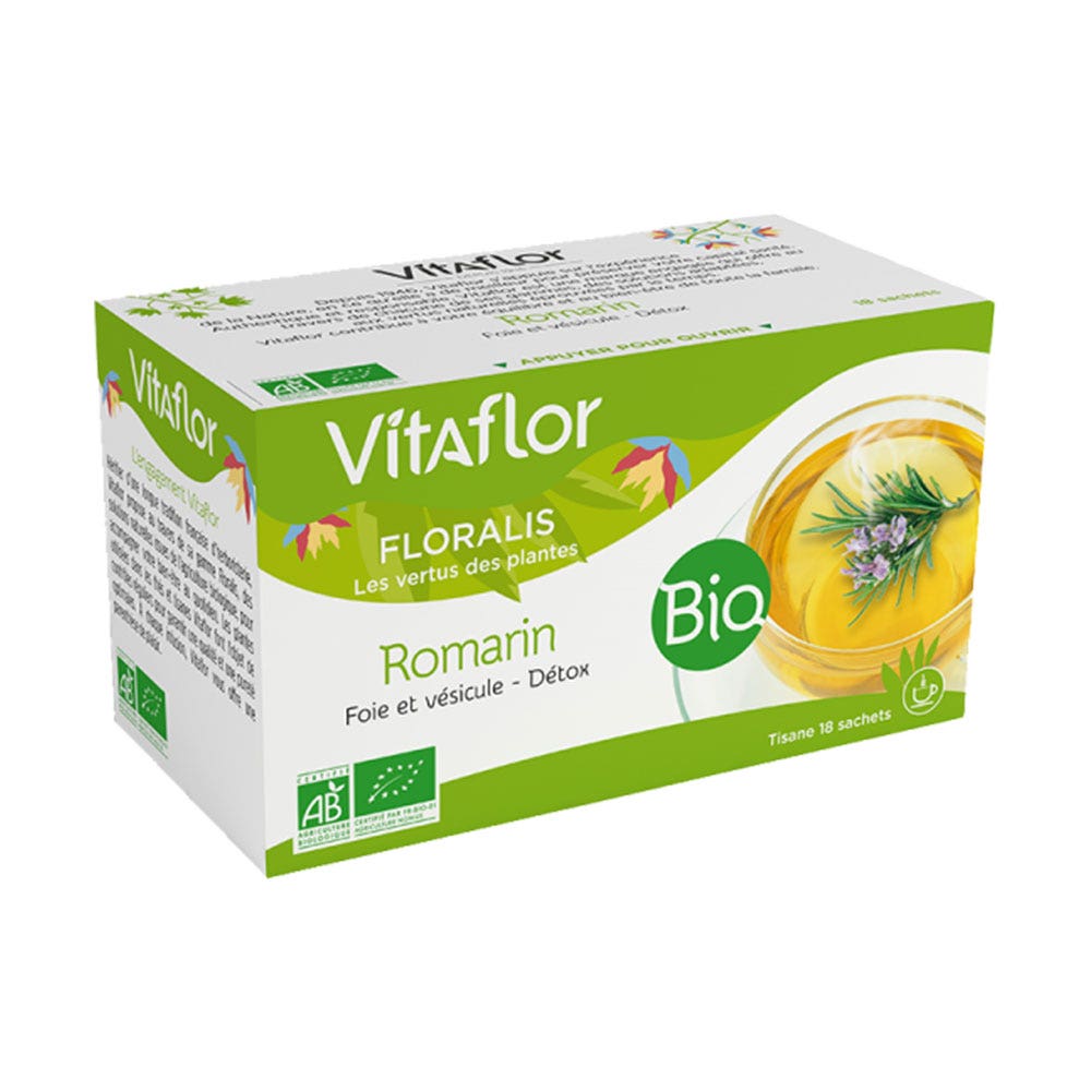 Vitaflor Romero Ecológico 18 Bolsitas Floralis