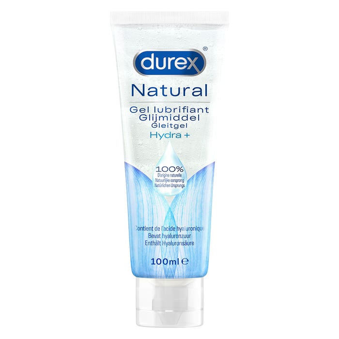 Durex Gel Lubricante ntimo natural Hydra con cido hialurnico 100 ml - Easypara Durex Gel Lubricante ntimo natural Hydra con cido hialurnico 100 ml - Easypara