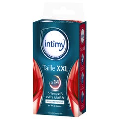 Intimy Preservativos XXL extralubricados x14
