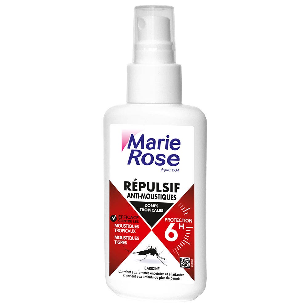 Marie Rose Spray repelente de mosquitos zona tropical 100ml