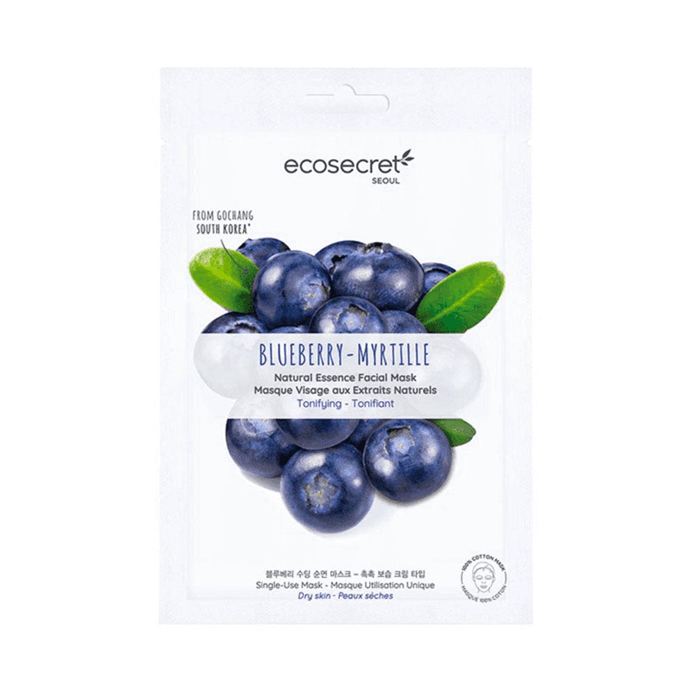 Eco Secret Mascarilla Facial Con Arandano Pieles Secas Seoul 20ml
