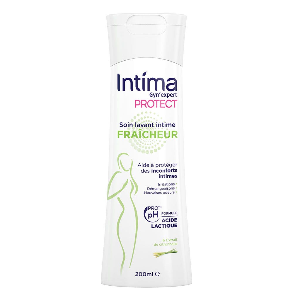 Intima Gyn'expert Protect Cuidado Higine Íntima Refrescante Citronela Protect Fraicheur Citronnelle 200ml