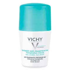 Vichy Déodorant Desodorante Tratamiento Anti-transpirante 48h Roll-on Peaux Sensibles 50ml