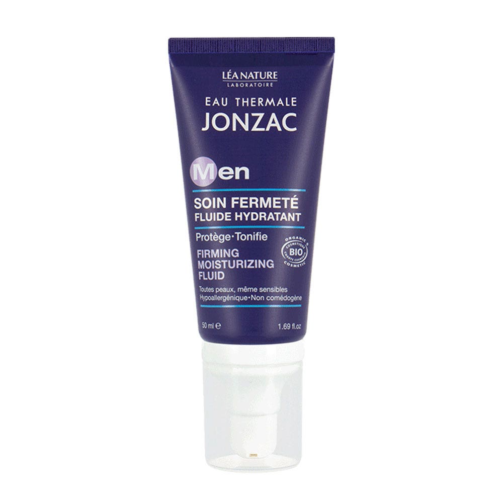 Eau thermale Jonzac Cuidado firmeza fluido hidratante bio hombre 50 ml