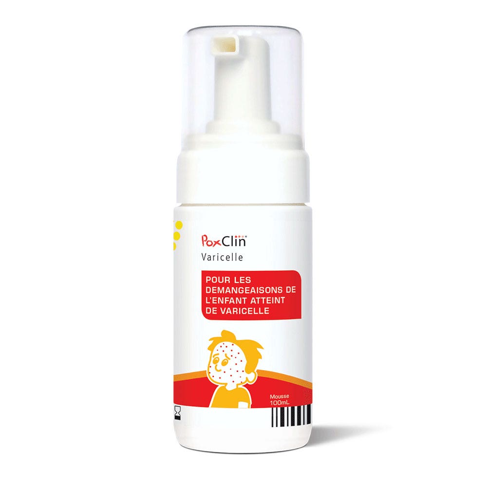 Poxclin Espuma calmante varicela en envase con bomba 100 ml