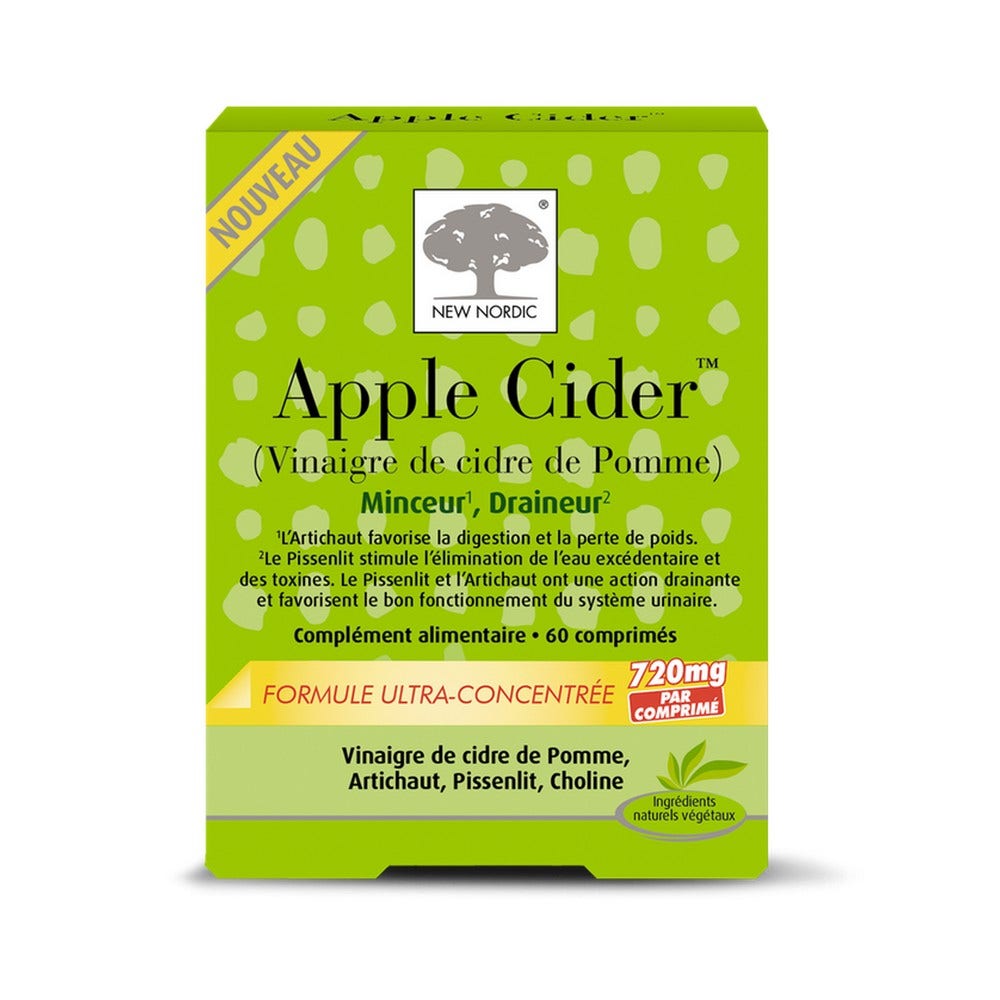 New Nordic Apple Cider 60 Comprimidos Vitalco 60 Comprimes