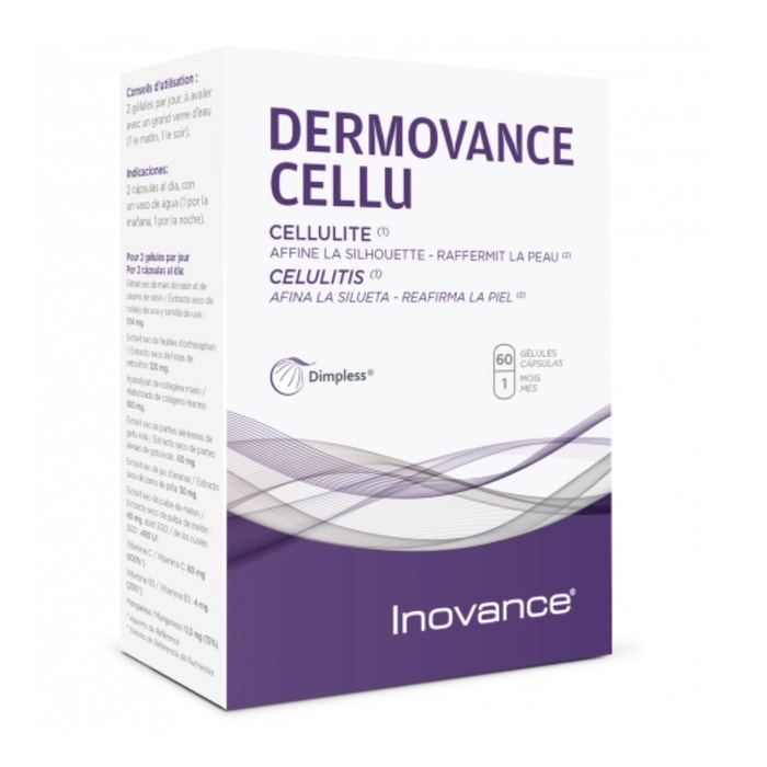 Dermovance Cellu 60 Capsulas Inovance Anticelulitis Inovance