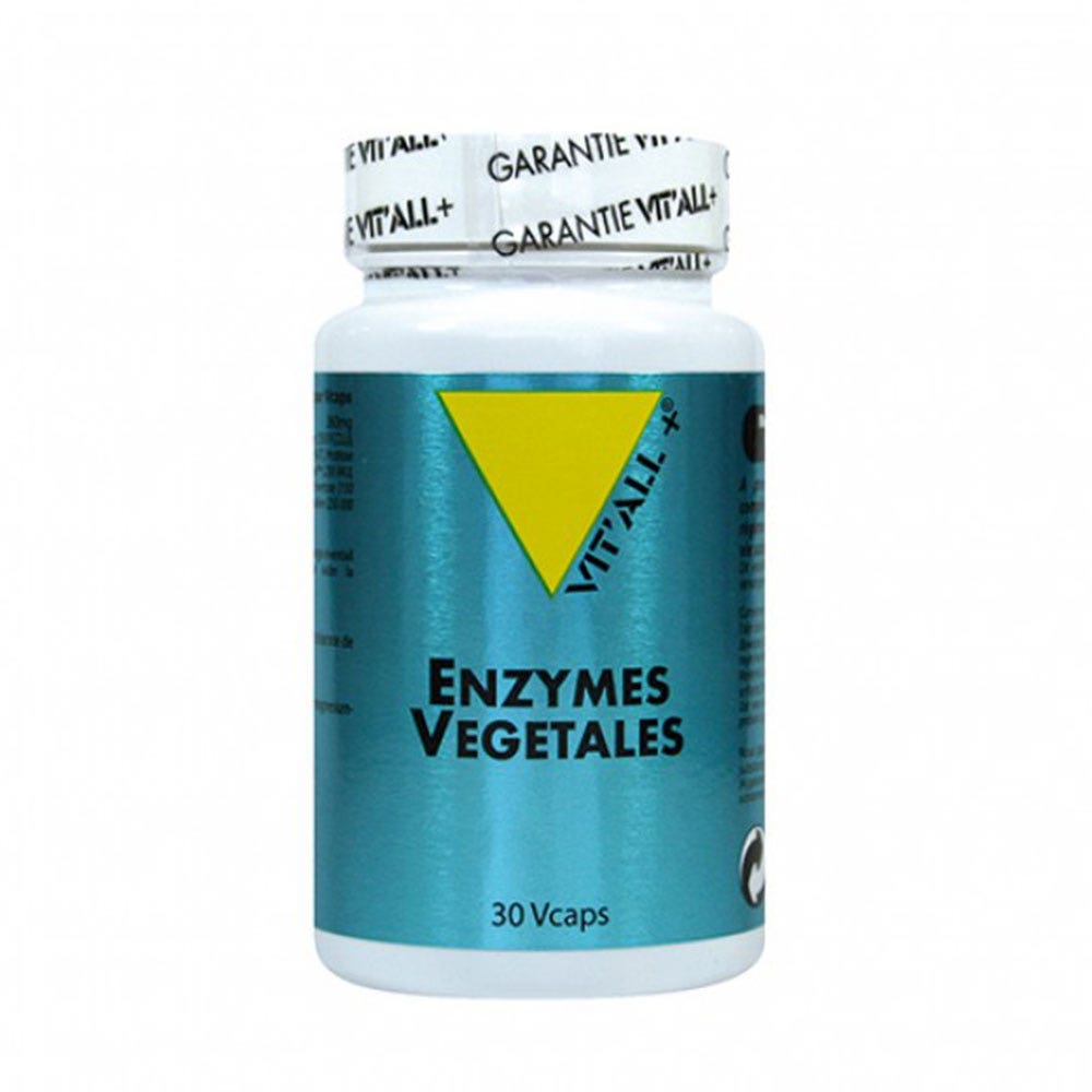Vit'All+ Enzimas vegetales 30 cápsulas