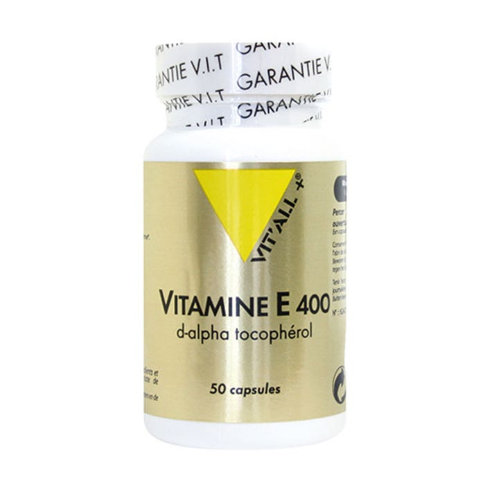 Vit'All+ Vitamina E 400 50 Capsulas Vit’all+ 50 Capsules