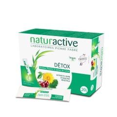 Naturactive Detox 20 Sticks Gama Fluido