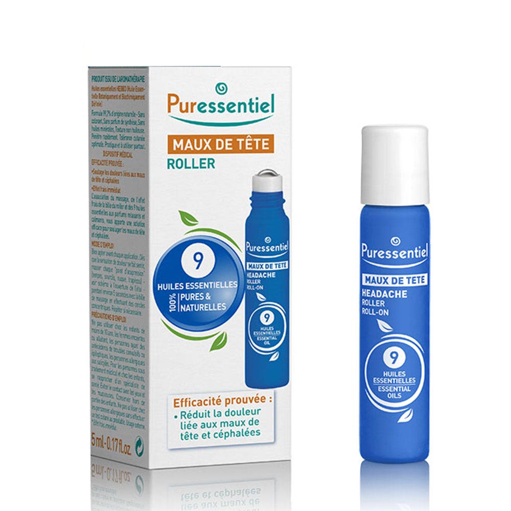 Puressentiel Bienestar Roller para dolor de cabeza 5 ml
