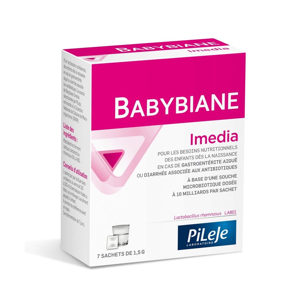 Pileje Babybiane Imedia X7 Babybiane bolsitas 7 sachets