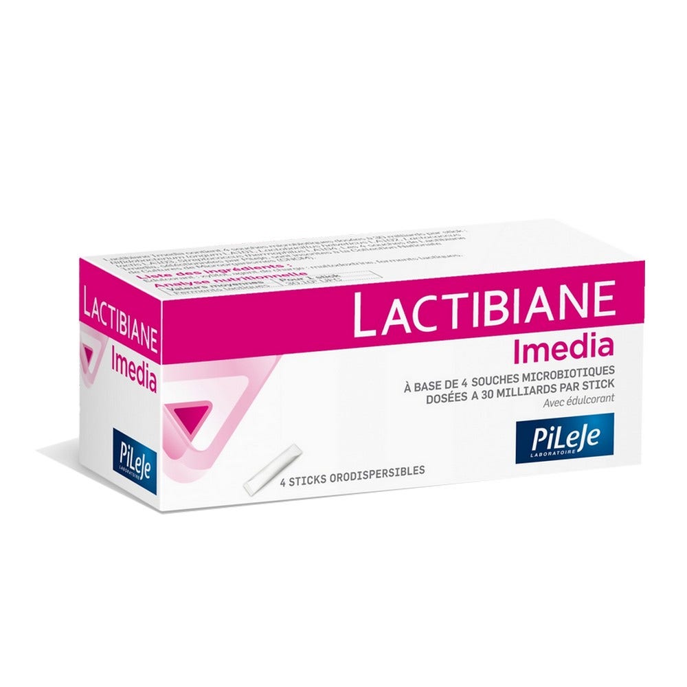 Pileje Lactibiane Imedia x4 sticks