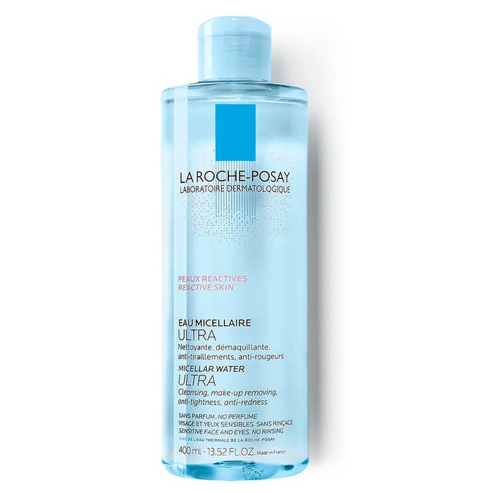 La Roche-Posay Higiene fisiológica Agua micelar ultra pieles reactivas 400ml