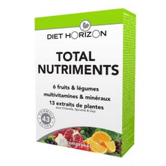 Diet Horizon Nutrientes totales 30 Comprimidos