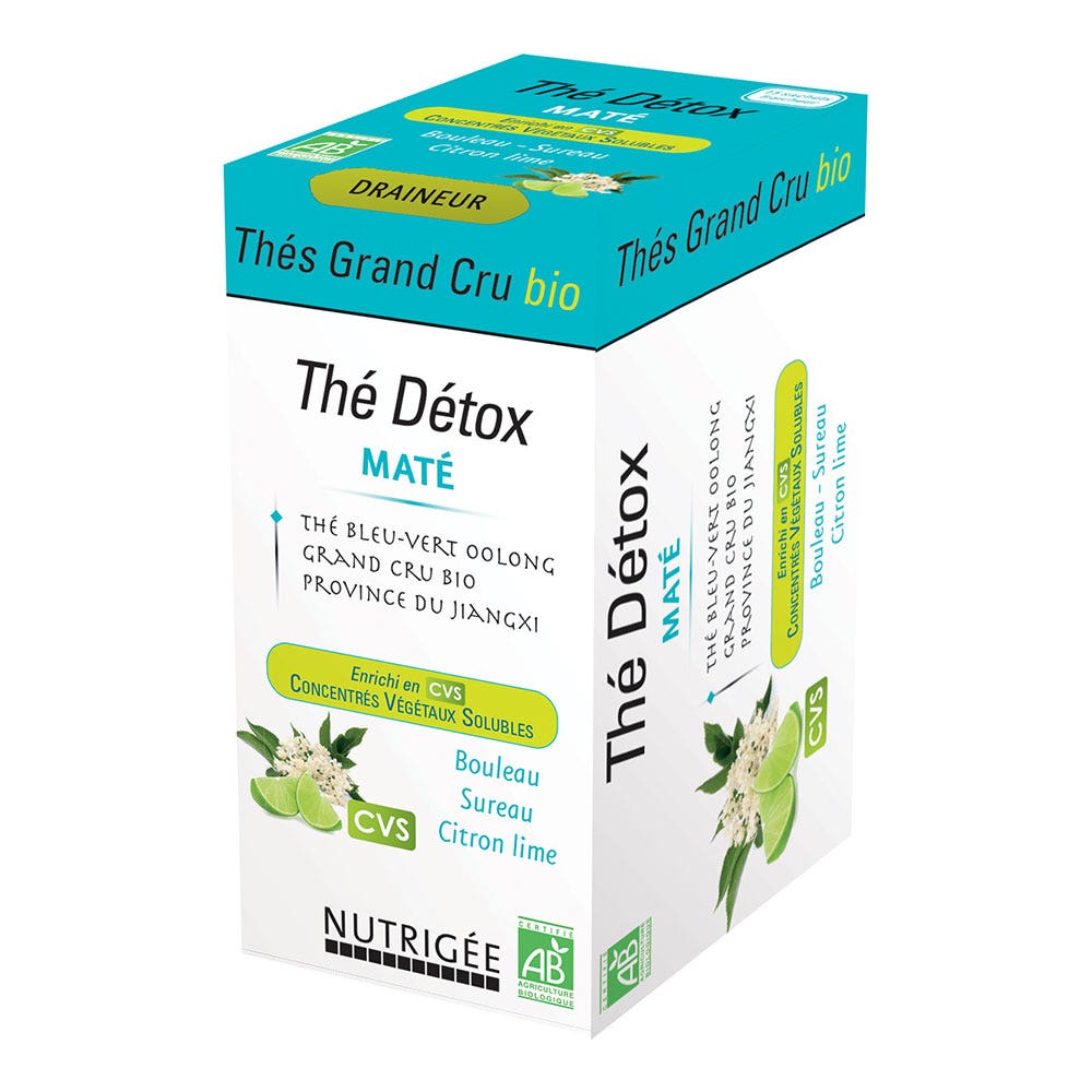 Nutrigée El Mate Detox Bio 15 sobres