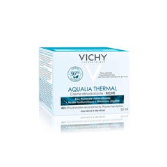 Vichy Aqualia Crema Hidratante Agua Termal Ácido Hialurónico Piel Seca 50ml