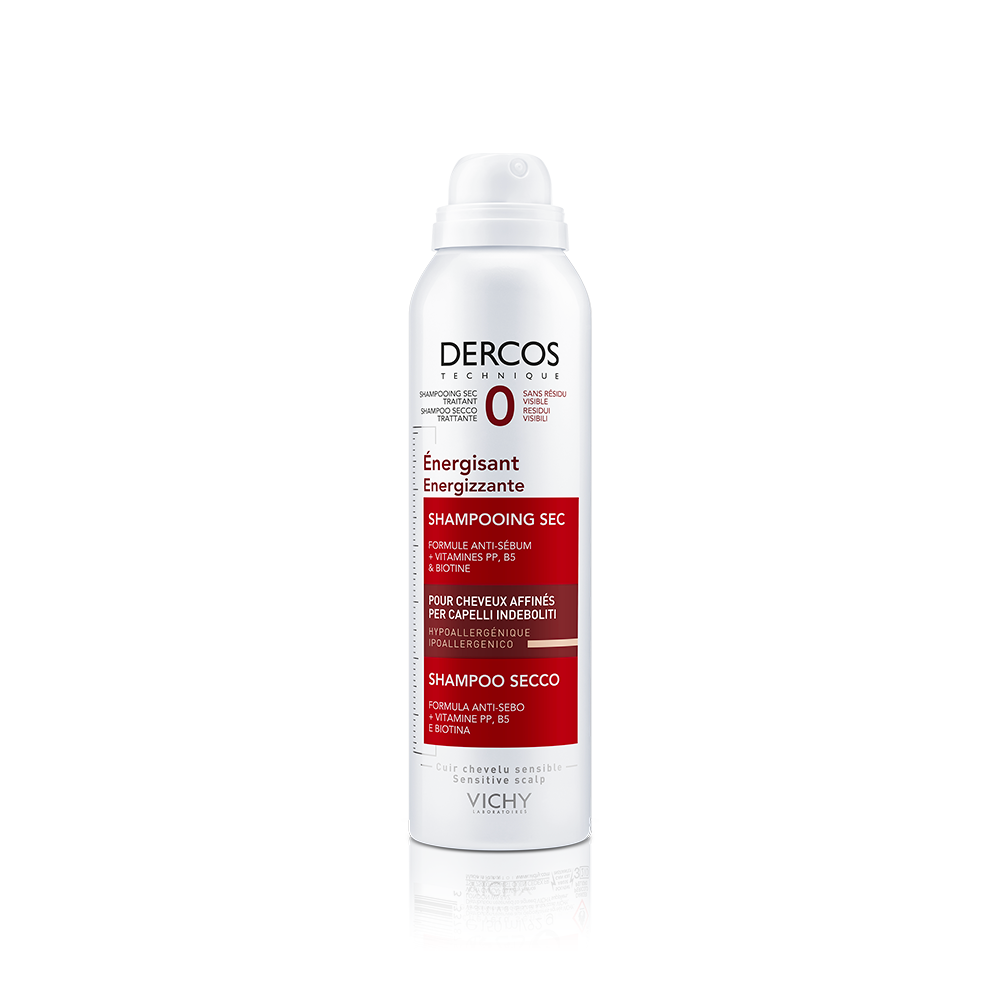 Vichy Dercos Champú Seco Estimulante Tratamiento cabellos finos 150ml
