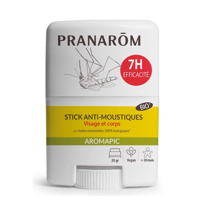 Stick Antimosquitos Aromapic Rostro Y Cuerpo 20g Aromapic Pranarôm