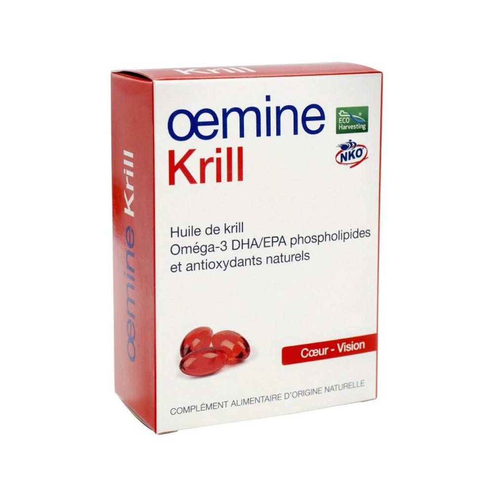 Oemine Krill 30 Cápsulas