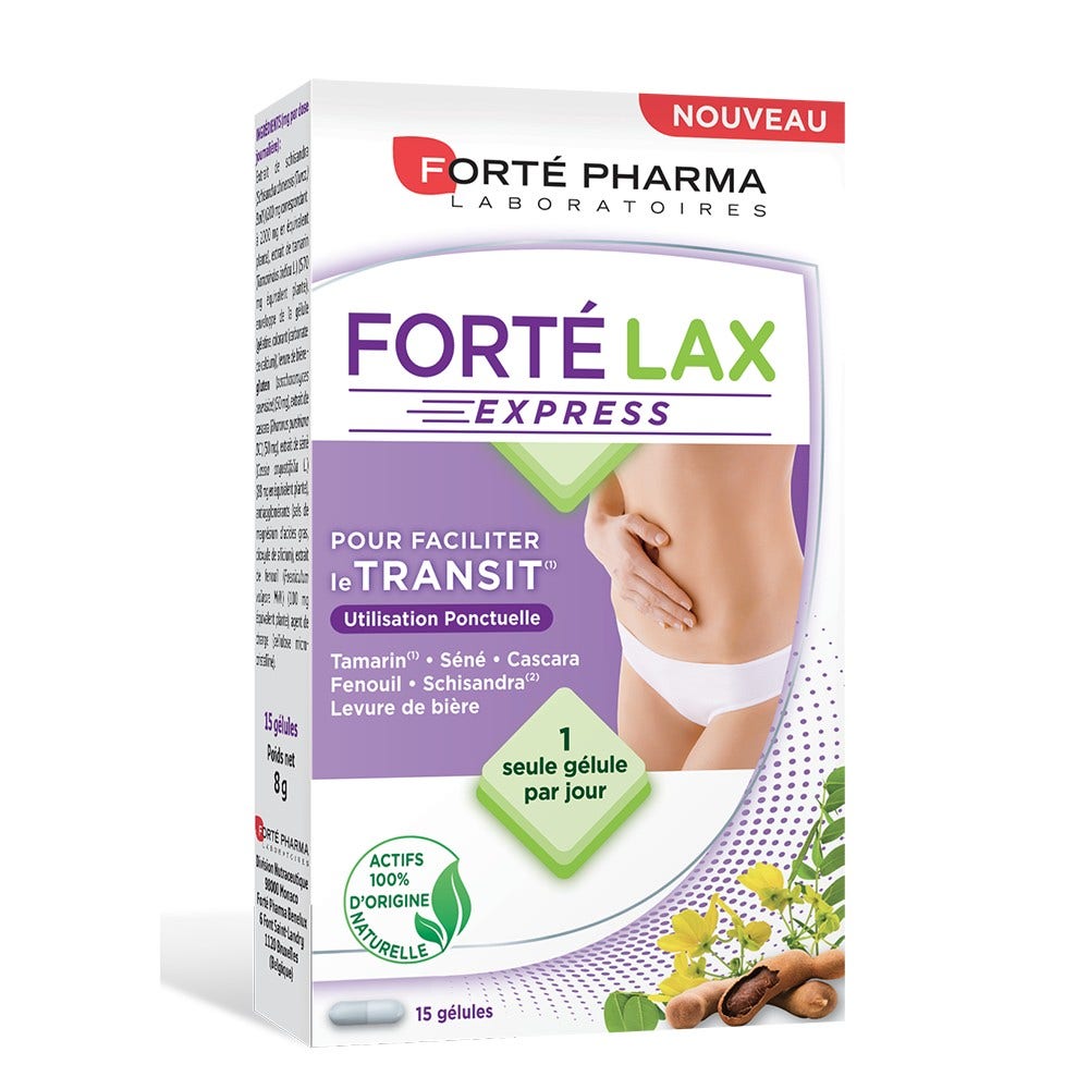 Forté Pharma Fortelax Exprés Transit 15 Cápsulas