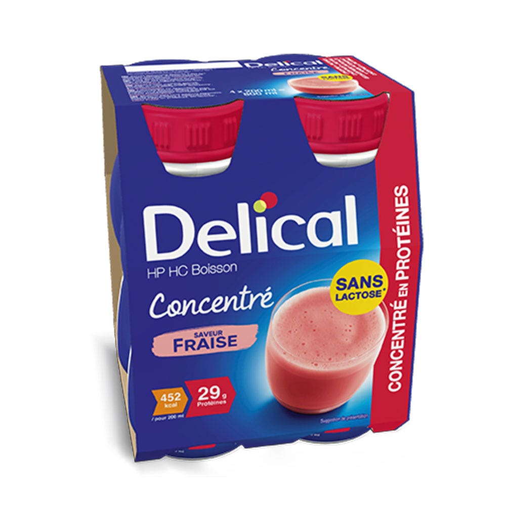 Delical Bebida rica en calorías y proteínas 4x200ml