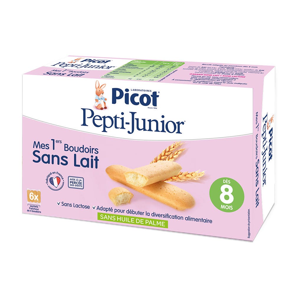 Picot Mis Primeras Galletas Sin Leche A Partir De 8 Meses 24 Unidades