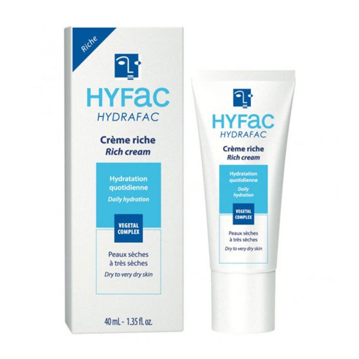 Crema rica hidratación diaria pieles secas y muy secas 50ml Hydrafac Hyfac