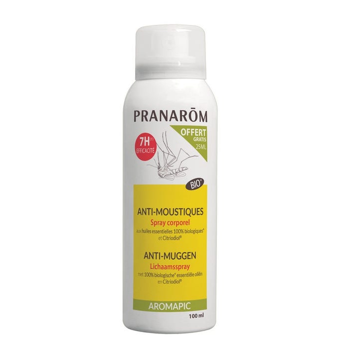 Pranarôm Aromapic Spray Antimosquitos Corporal Bio 75ml