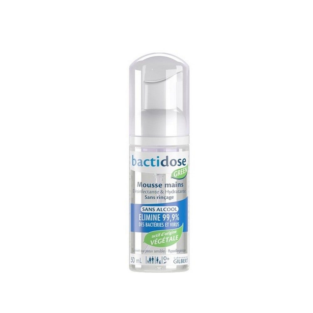 Bactidose Espuma Manos Green Sin Alcohol Gilbert 50ml