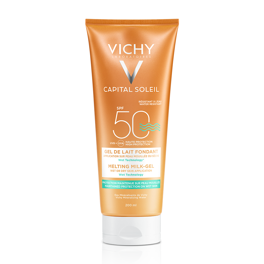 Vichy Ideal Soleil Gel De Leche Spf50 Pieles Sensibles 200ml