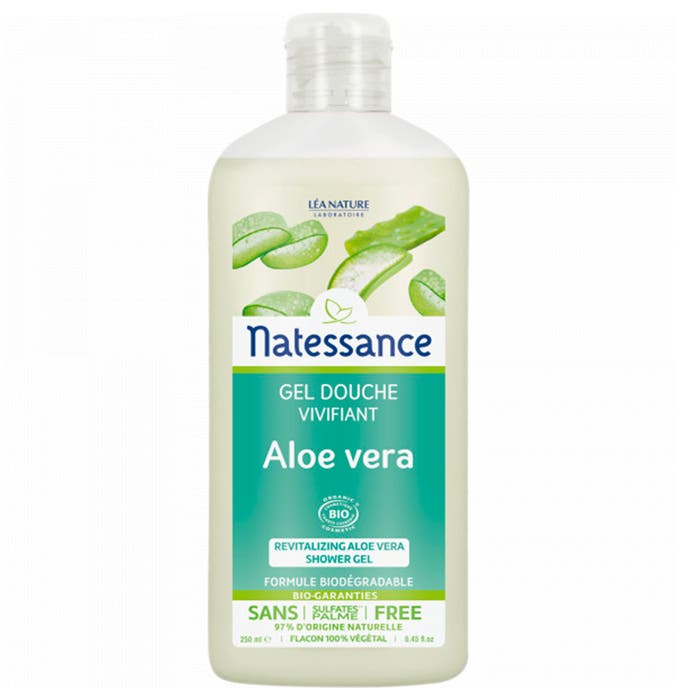 Natessance Gel ducha refrescante de Aloe Vera 250 ml