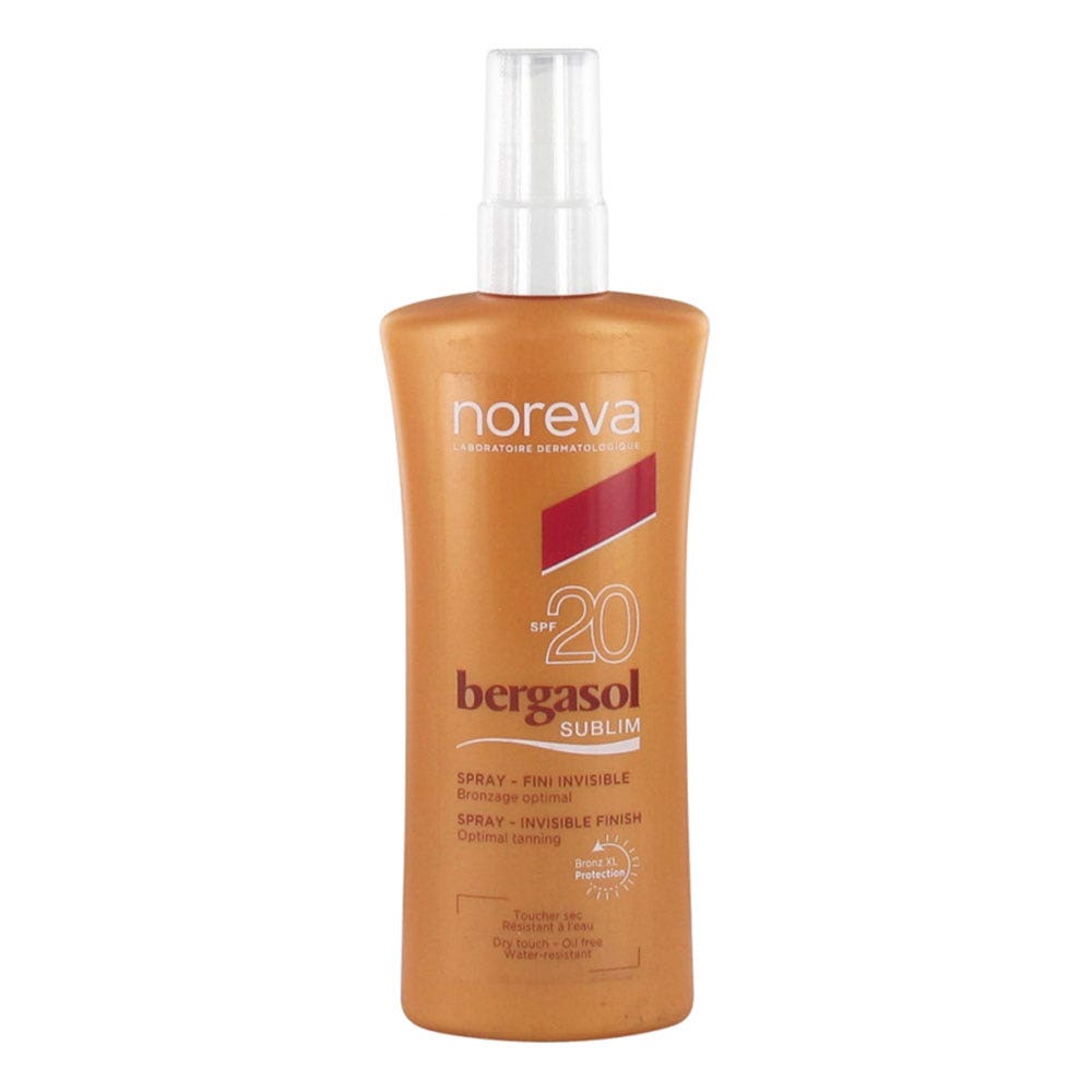 Noreva Bergasol Spray solar Spf20 Acabado Invisible 125 ml