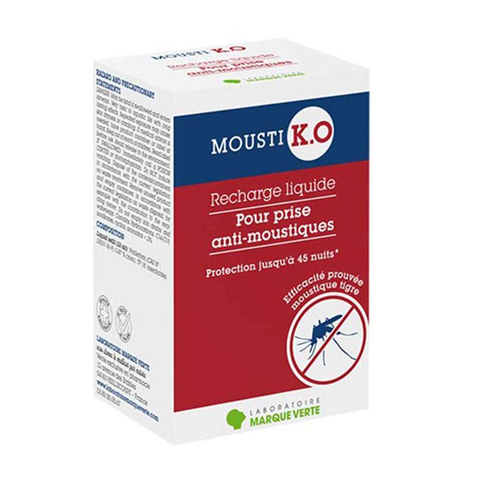 Mousti K.O Recarga líquida antimosquitos 45 noches