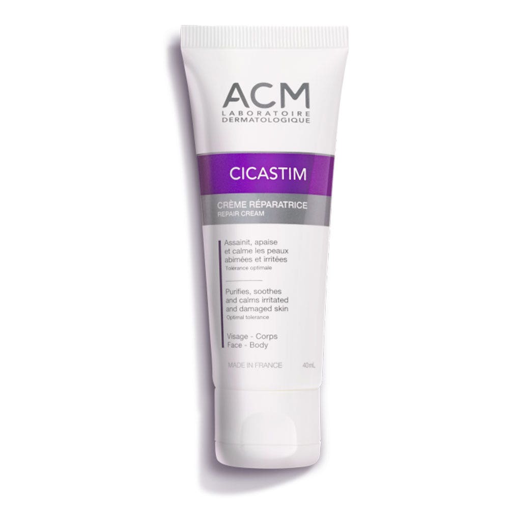 Acm Creme Reparatrice Cicastim Peaux Abimees 20ml