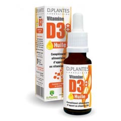 D. Plantes Vitamina D3 Aceite 400UI 20ml