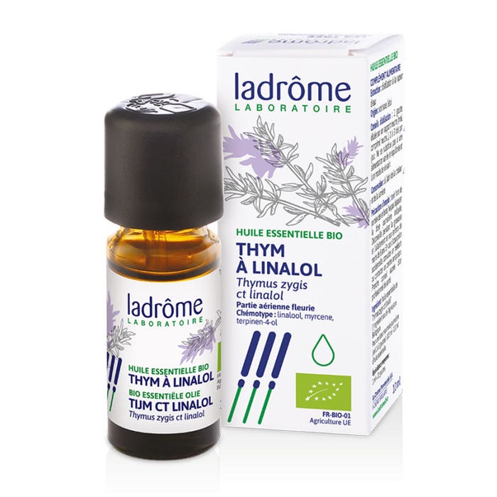 Aceite esencial de Tomillo Linalol Bio 10 ml Ladrôme