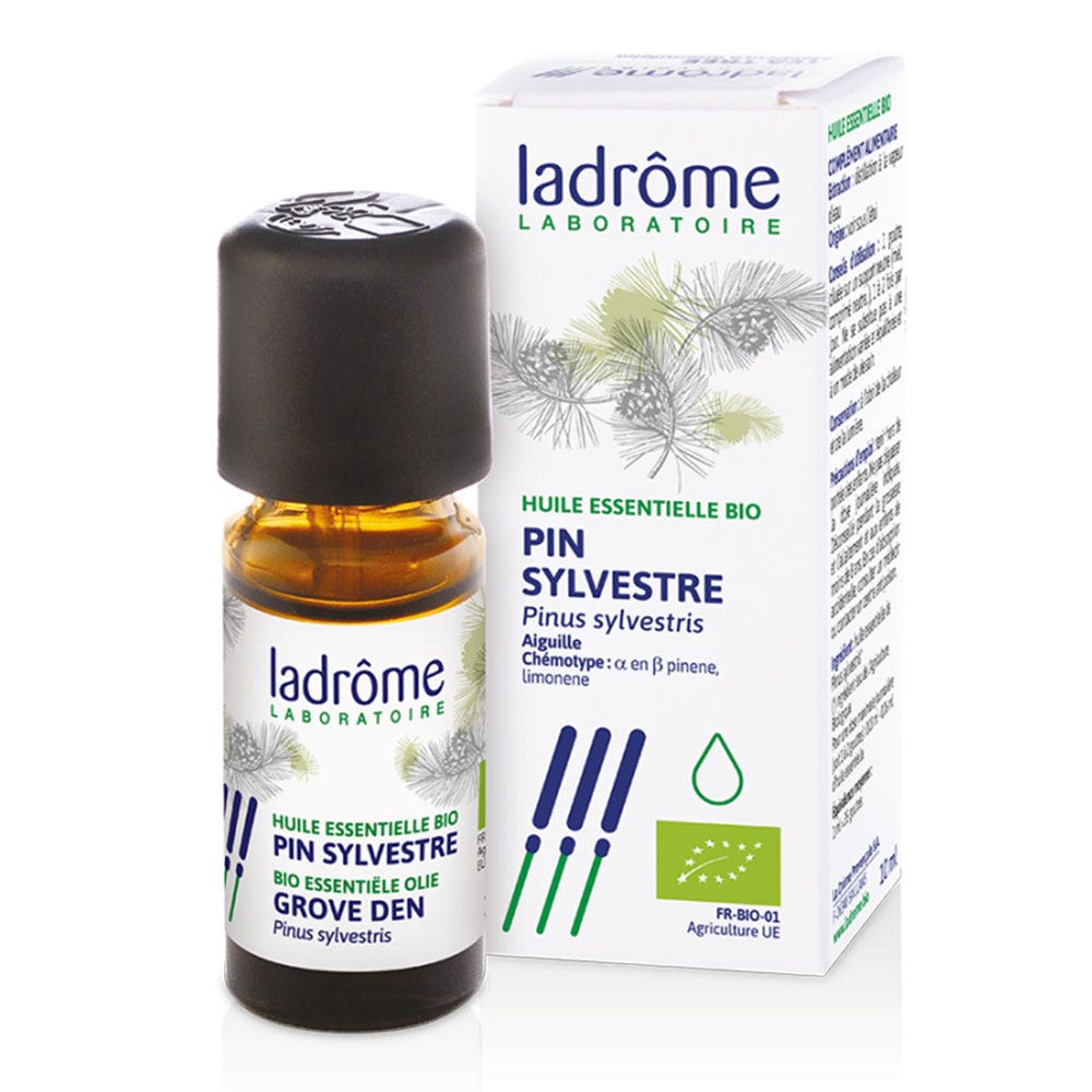 Ladrôme Aceite esencial de pino silvestre ecológico 10 ml