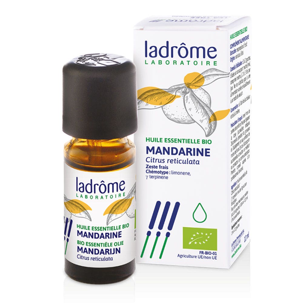 Ladrôme Aceite esencial de mandarina ecológico 10 ml