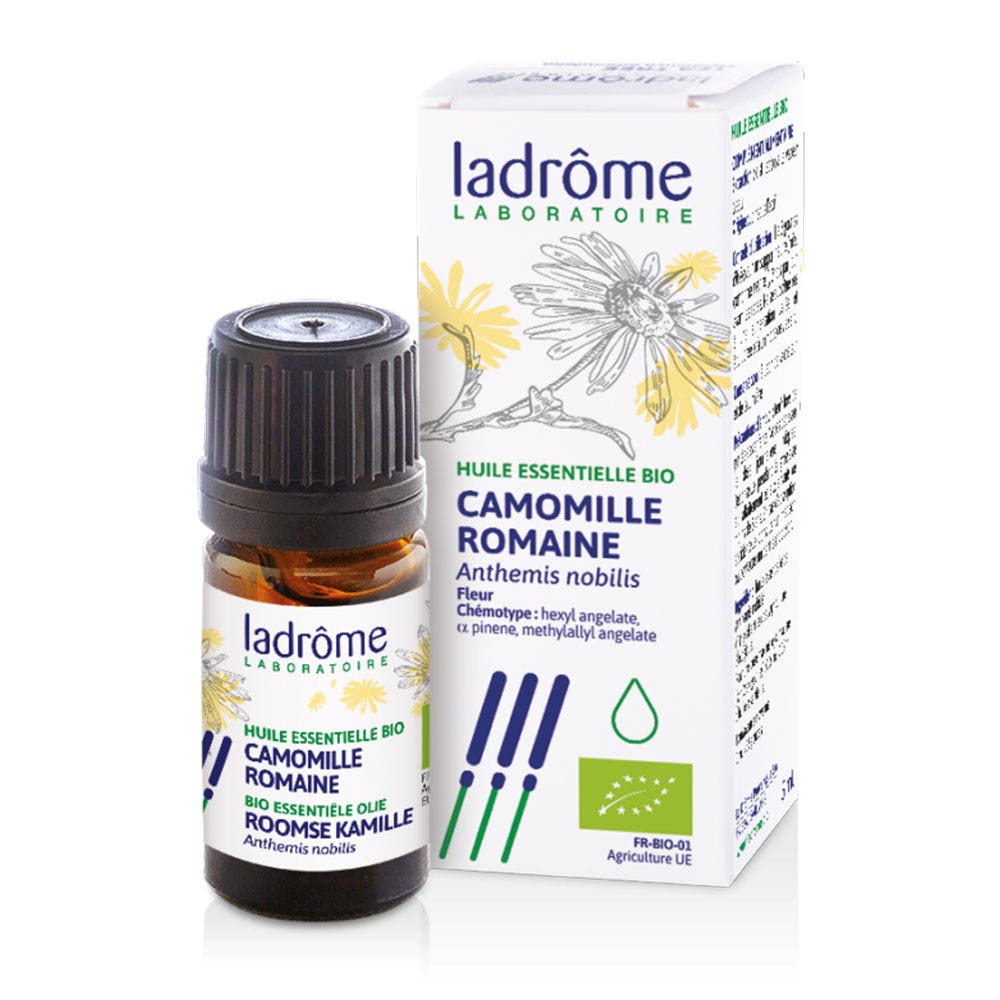 Ladrôme Aceite esencial de Camomila Romana BIO 5 ml