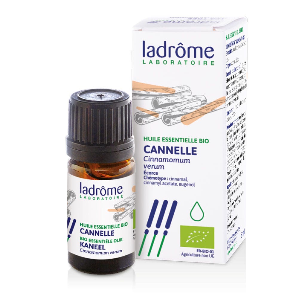 Ladrôme Aceite esencial de canela BIO 5 ml