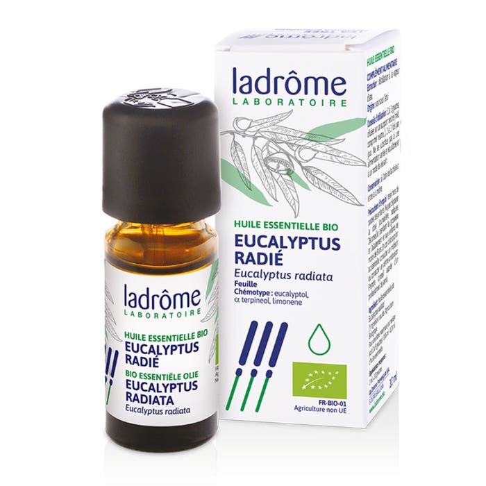 Aceite esencial de Eucalipto Radiata Bio 30 ml Ladrôme
